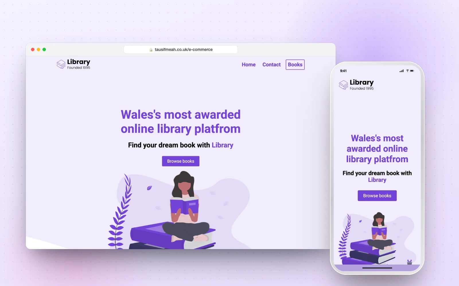 E-commerce Store screenshot