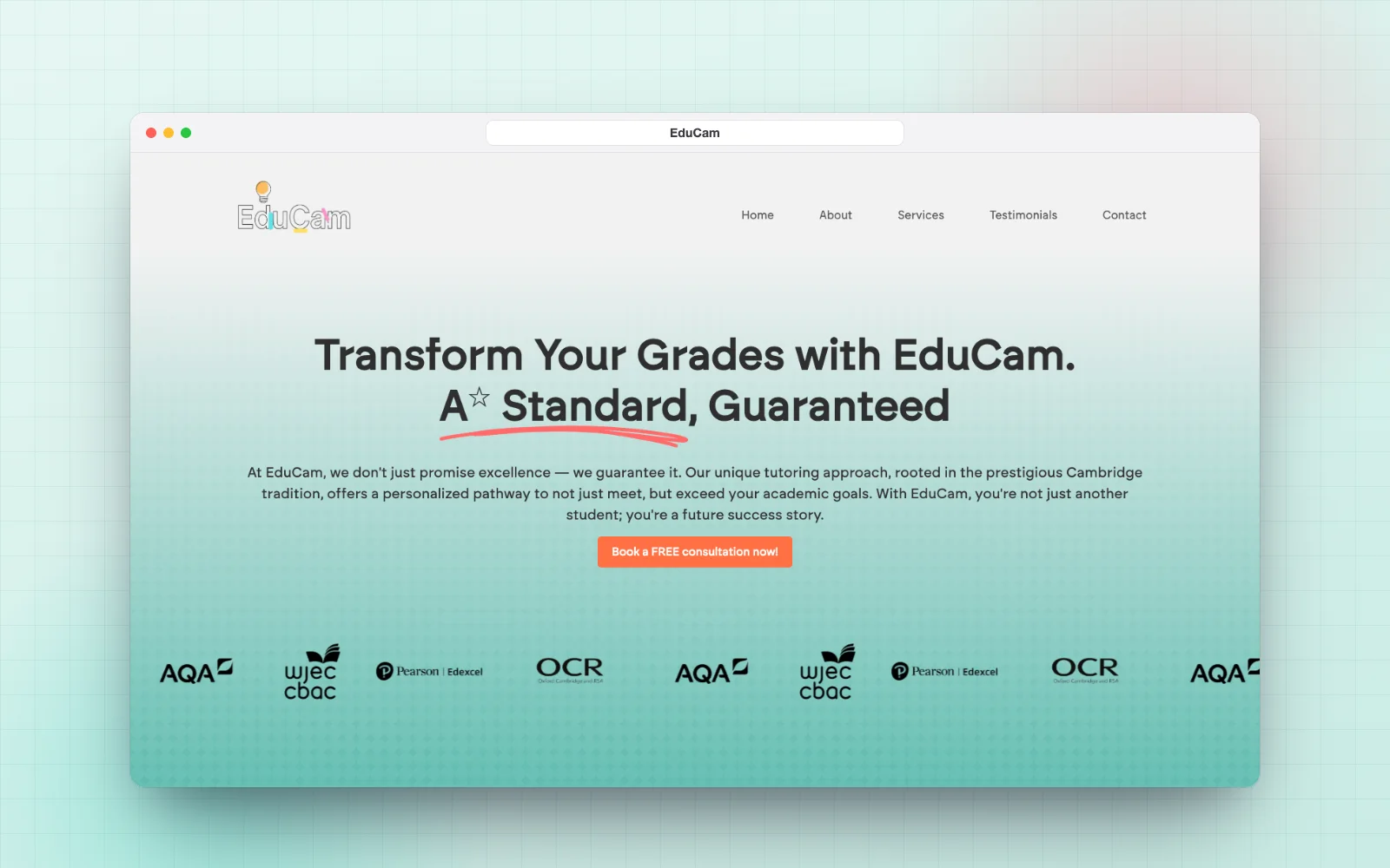 EduCam screenshot
